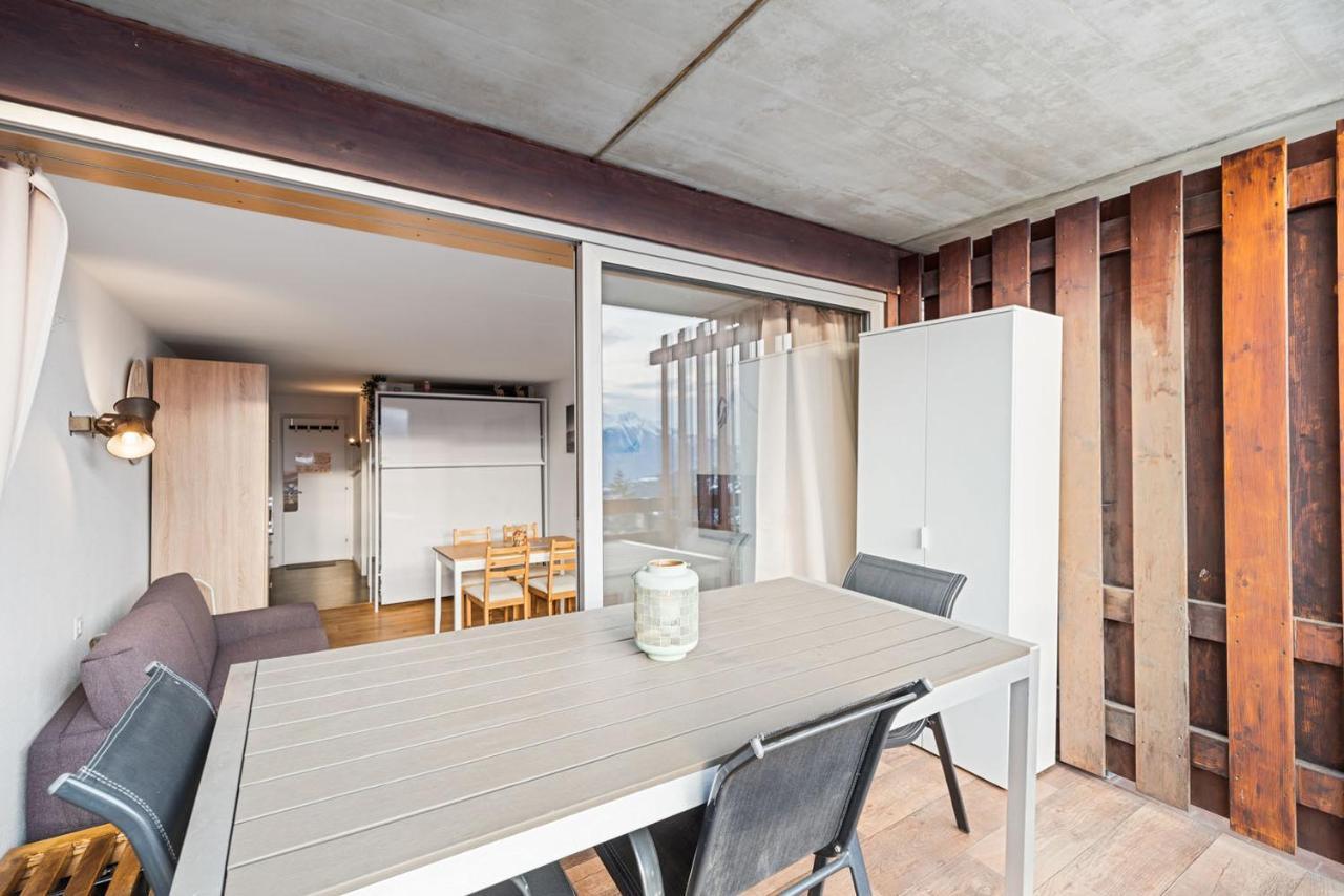 Chaleureux Studio A Anzere, Accessible A Ski, Proche De Tout Exterior photo